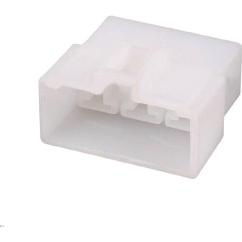 5/10sets 6pin plastic housing plug auto wiring harness cable male unsealed connector