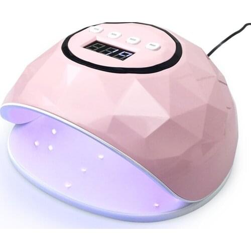 72/86W UV LED Lamp DIY Home Nail Art Dryer LED Gel Polish Fast Curing Nail Lamp Smart Auto Sensor Timer Manicure Machine