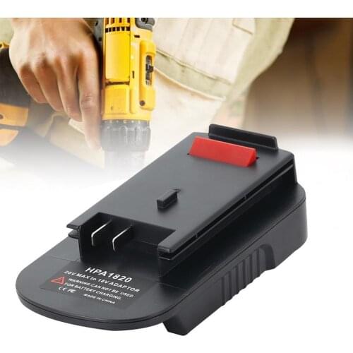 HPA1820 Power Adapter Battery Adapter 20V Cell to 18V Cell Battery Voltage Converting Tool for Porter 18V Li-ion Power Tool