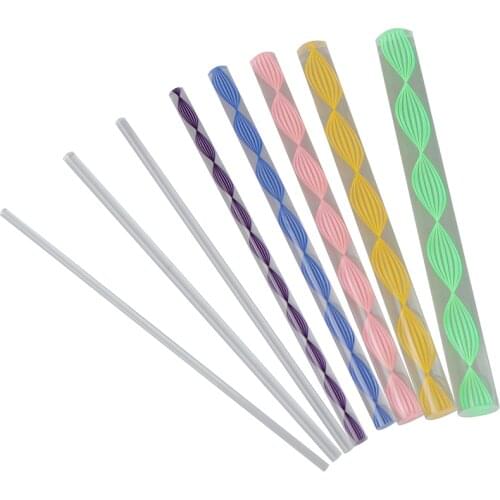 8pcs/lot DIY Acrylic Stick Mandala Dotting Tools Rocks Painting Dotting Tool Carving Pottery Clay Nail Stamp Art Craft