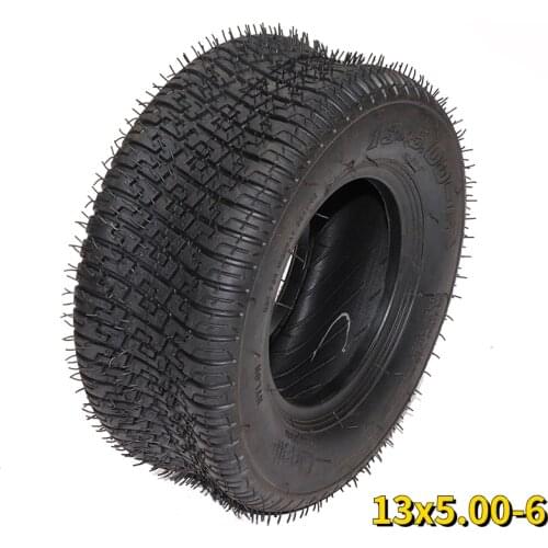 13X5.00-6 tubeless tires are suitable for various models such as karts, ATVs, off-road vehicles, lawn mowers, snow blowers
