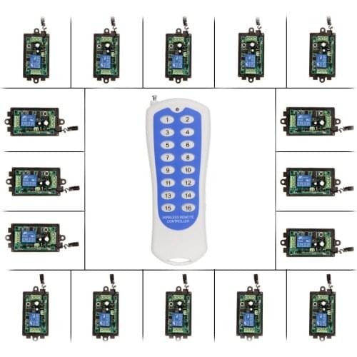 DC24v wireless remote control switch DC9V 12V single remote module access control remote control electric door controller power