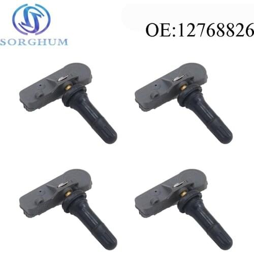4PCS 12768826 Tire Pressure Sensor Fits For Chevrolet Silverado For Cadillac For Buick For Pontiac