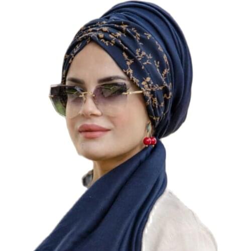 Full cover inner muslim cotton hijab cap islamic headwear hat underwear bone bonnet english scarfs muslim hijab