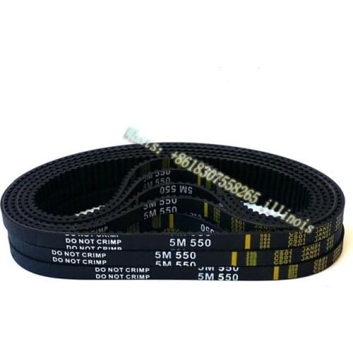 HTD5M 300 325 330 340 345 350 400 450 500mm width 20mm pitch 5mm Synchronous Timing belt CNC/3D printer Closed rubber timing