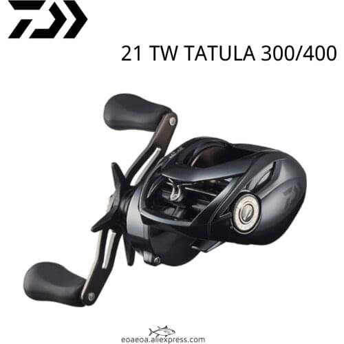 21 New Daiwa TATULA TW 300HSL 300XSL 325g 7BB 2CRBB Max11kg Monster Fishing Low Profile Magforce Baitcasting Reel Big Fish Game