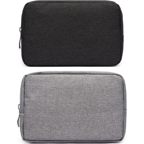 Lightweight Travel Cosmetic Makeup Bag Digital Earphone Organizer USB Flash Drives Toiletry Case Coin Purse Pouch Storage