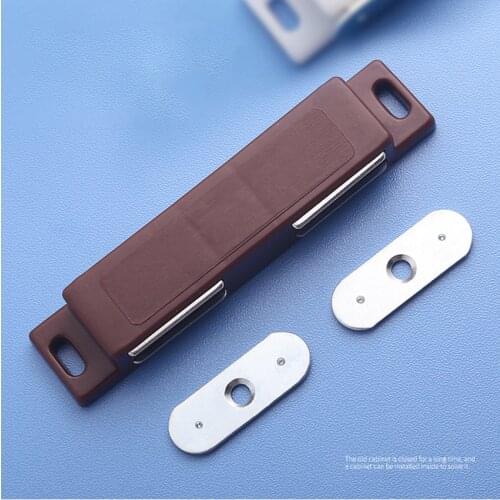 Closet Door Magnetic Catches Latch Kitchen Double Opening Door Stopper DIY Furniture Hardware Wardrobe Drawer Closer Supplies