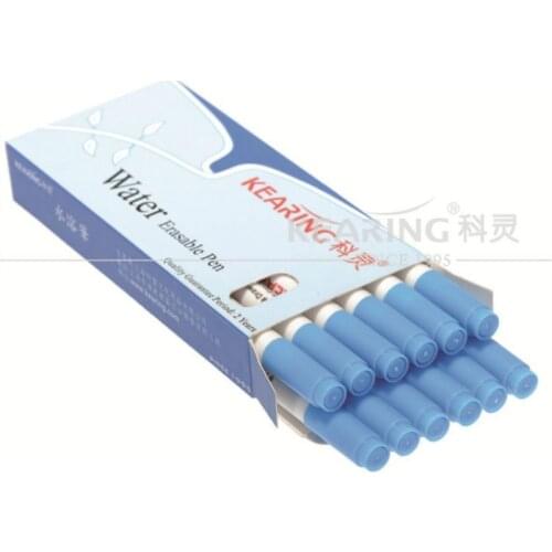 12pcs Stitch Markers Soluble Cross Stitch Water Erasable Pens Fabric Marking Pens DIY Needlework Sewing Tools Sewing Accessories