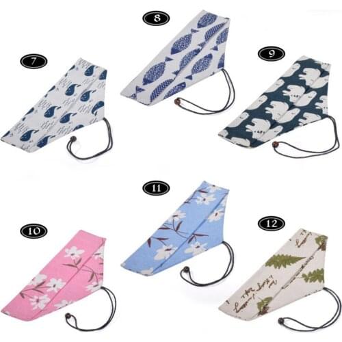 Reusable Drinking Straw Chopstick Tableware Cutlery Pouch Drawstring Bag Cutlery Bag for Dinnerware Straw Spoon Fork Straw Pouch