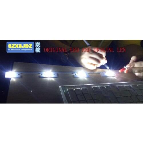 New 100PCS/Lot KDL39SS662U 35018339 35018340 327MM 4 LEDS 1LED 6V