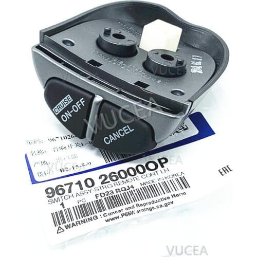 New Genuine Steering Wheel Cruise Control Switch 96710-26000 9671026000 For 2002 2003 2004 2005 2006 Hyundai Santa Fe
