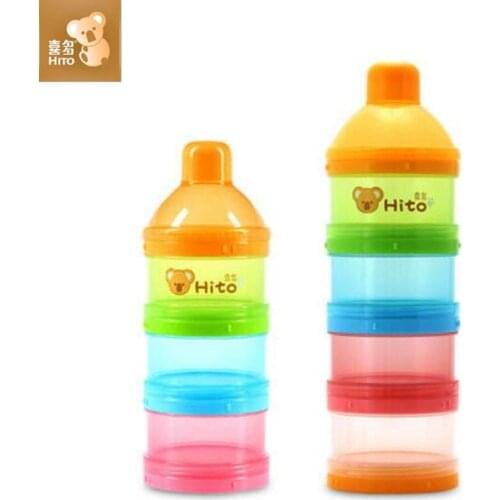 Baby Food Storage Portable Milk Box Snack container Portable Infant Baby Milk Powder Storage Boxes Dispenser Case Container