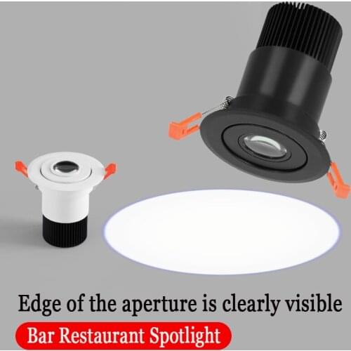 LED Downlight 3W 5W 7W 10W 12W Round Recessed Lamp 220V 230V 240V 110V Home Decor Bedroom Kitchen KTV bar Indoor Spot Lighting