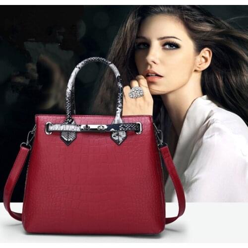 WxfbBaby 2019 High-end womans bags Fashion clutch bag for women handbag Womens genuine leather bags Bucket Serpentine Handles