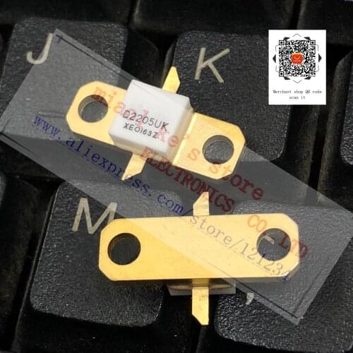100%Original: D2205UK D2205 UK - GOLD METALLISED MULTI-PURPOSE SILICON DMOS RF FET 7.5W - 12.5V - 1GHz SINGLE ENDED