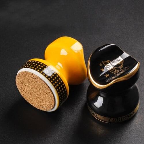2pcs/lot Pocket Cigar Ashtray Holder Portable Ceramic Cigar Holder Travel Smoking Stand Rest Cigarette Ashtray Cigars