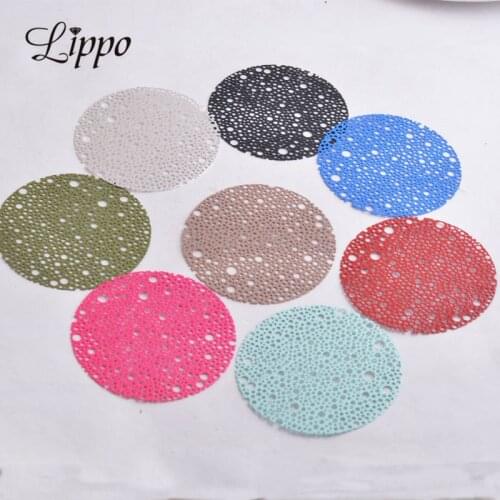 20pcs AA2302 59mm*59mm Big Round Charms Large Pendant Metal Brass Jewelry findings