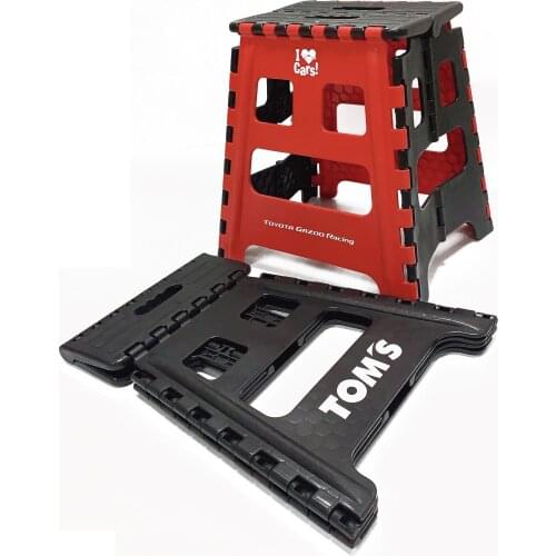 Car portable folding stool Outdoor portable plastic folding chair Picnic stool can be customized with LOGO