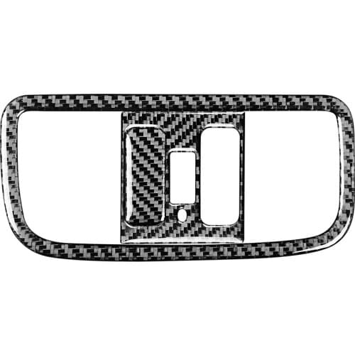 Car Overhead Console Light Lamp Panel Cover Sticker Carbon Fiber Interior for Honda Civic 8 8Th Gen 2006-2011