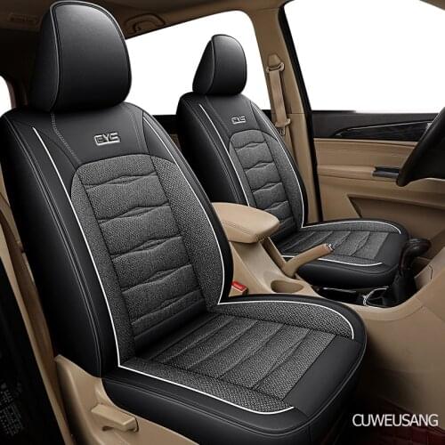 CUWEUSANG 1 PCS car seat cover For toyota avensis t25 wish prado 120 150 corolla prius 20 land cruiser 100 camry 40 50 auto seat