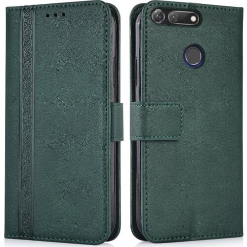 For Huawei Honor View 20 V 20 V20 PCT-L29 Cover Wallet Flip Leather Case for Huawei Honor V20 funda Book Case