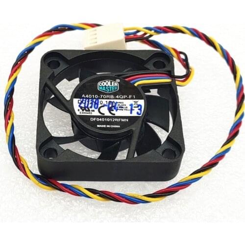 DF0401012RFMN New 4010 4cm Fan DC 12v 0.10a Temperature Control 4-Wire Speed Control Ultra-Thin
