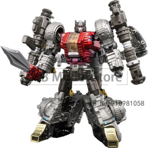 G-creation SRK-01 Sludge Transformation Action Figure IDW 20CM ABS KO Cartoon Toys For Kid Character Deformation Car Robot Figma