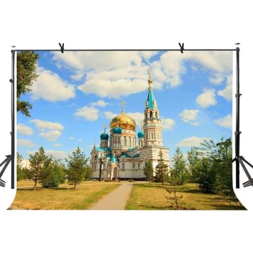 150x210cm Russian Palace Backdrop Beautiful Russian Palace Architecture Photography Background for Camera Photo Props