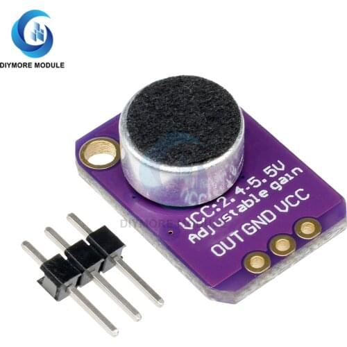 GY-MAX4466 Electret Microphone Amplifier Module MAX4466 Adjustable Gain For Arduino