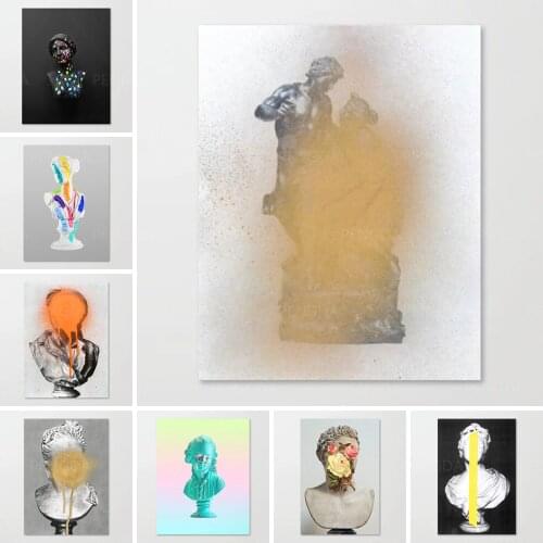 HD Prints Half Length Canvas Painting Wall Artwork Portrait Poster Modular Picture Framework Modern Home Decor For Living Room