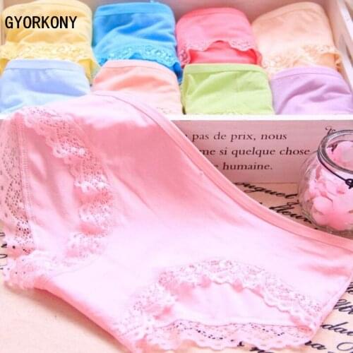 2017 Fashion New Baby Girls Underwear Cotton Panties For Girls Kids Short Briefs Children Underpants 12pcs/pack A-SQ-A017-12P