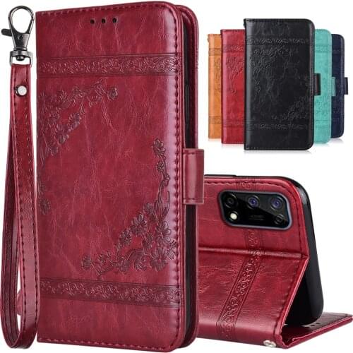 Flower Wallet Flip Leather Case for Realme 3 3i 5i 5s 5 6s 6i 7 7i Q2 X7 X50 Pro X50m X50t X3 Q X Lite 5G Phone Bag Cover