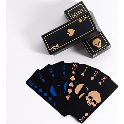 Creative Slim-Size Waterproof Mini Matte Playing Cards Card Games Deck
