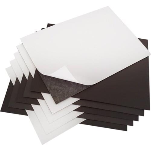 A4 magnet sheet refrigerator photos and pictures Black magnetic pad magnet for cutting die technology 0.3/0.5/1/2 mm