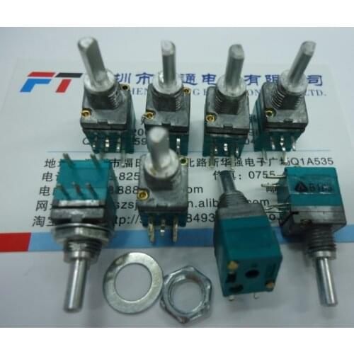 Taiwan-made radio with precision potentiometer R09-type R09 switch with a small axis B10K 3mm 5 foot