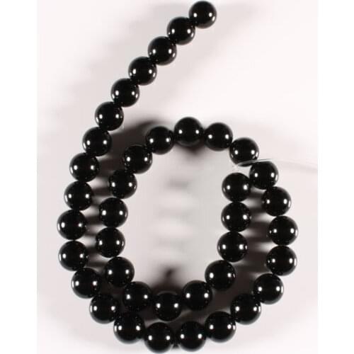 TUMBEELLUWA 10mm 14mmNatural Agate Stone Bead Round Loose Spacer Beads for Jewelry Making DIY Bracelet Necklace Strand 15"