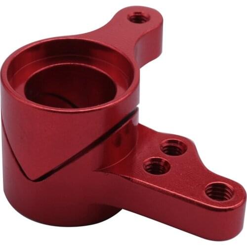 For WLtoys 144001 1/14 RC Car Spare Parts 4WD Metal Accessories Alloy Aluminum Steering Servo Saver Complete Steering Clutch