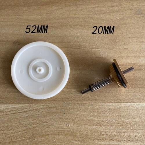 1 Set Length 48mm OD 20mm Gas Boiler Water Valve Thimble And 52mm Water Heater Top Cover