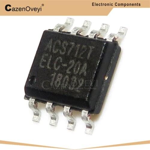 1pcs/lot ACS712-20A ACS712 712 ACS712ELCTR-20A-T SOP-8 In Stock