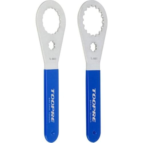 TOOPRE 2 Pcs Bicycle Bottom Bracket Tool MTB Road Bike BB Bottom Bracket Tool For Shimano/SRAM/IXF/DUB/BSA30 BB03 & BB01