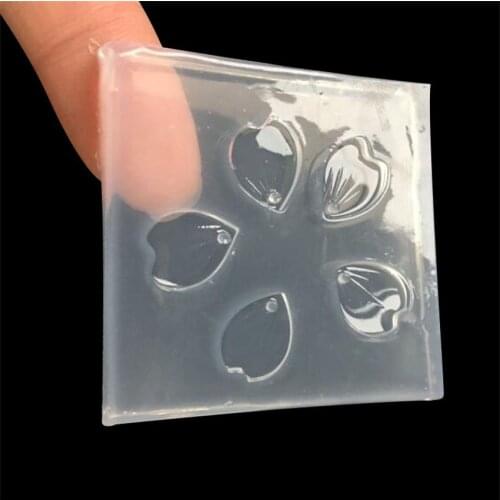 4.5*0.6CM DIY Sugar Craft Cake Vintage Petal Mini Flowers Cake Silicone Mold Fondant Mold Cake Decorating Tools Gum Paste Mold