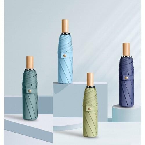 Automatic Three-Fold Reverse Umbrella Mens and Womens Business Gifts cute umbrella unbrella