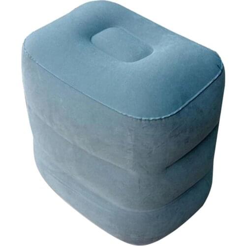 Travel Airplanes Car Portable Inflatable Leg Foot Rest Relax Pillow Cushion Car interior accessories car Pillow