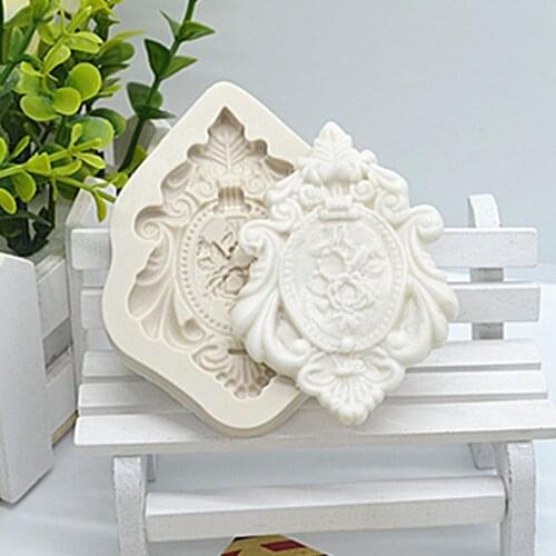European relief lace mold fondant cake molds chocolate mould for the kitchen baking Silicone Cake Decoration Tools M781