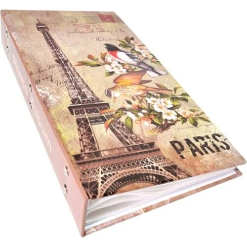 Eiffel Tower Pattern 300'lük Photo Album
