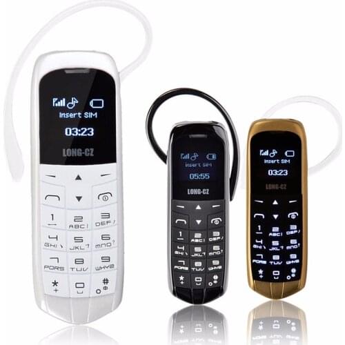 Long-cz J8 Magic Voice Bluetooth Dialer Fm Radio Mini Bluetooth 3.0 Earphone Long Standby Mobile Cell Phone