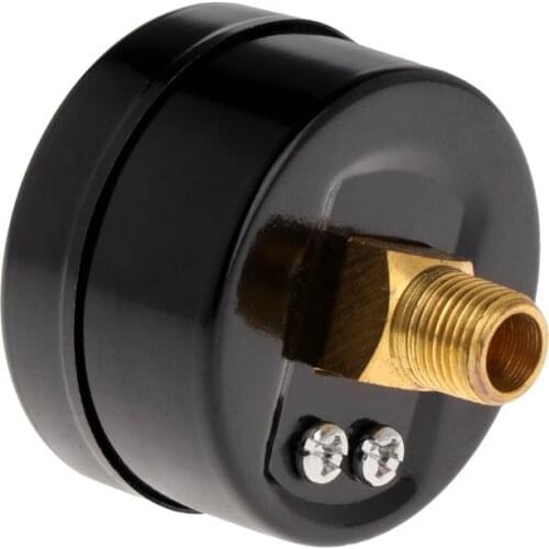 CO2 Pressure Gage Aquarium Fish Tank Carbon Dioxide Air Gauge Dial Scale PT1/8 New