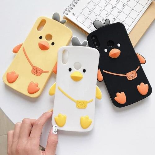 Cartoons Silicone Case For Huawei P40 P30 Pro Mate 30 40 Honor X10 Max Nova 7 SE Nova 6 Honor Play 4T Pro Back Cover Cases