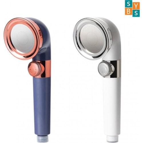 Stainless Steel Pressurized Shower Head High Pressure Water Saving Adjustable Nozzle Bathroom Accessories Shower Set 2021